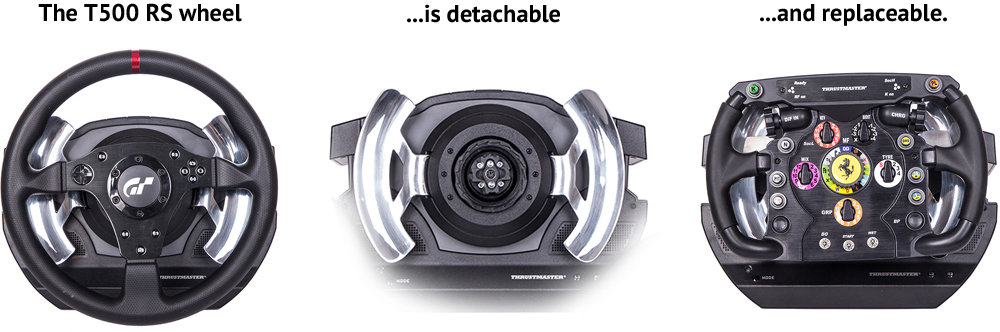A Detachable and Upgradeable Steering Wheel