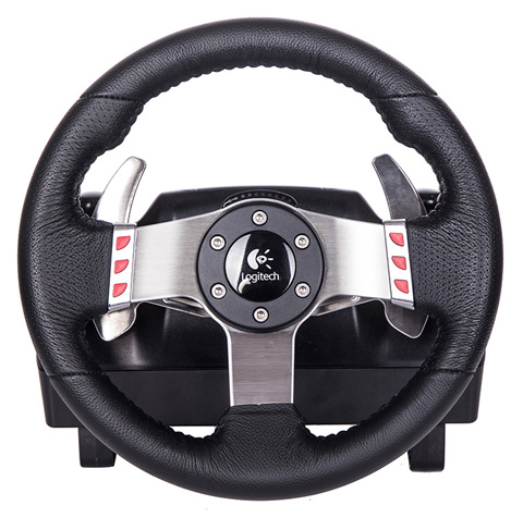 A PS3 and PC-Compatible Racing Game Wheel