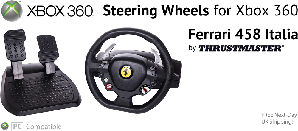 Steering Wheels for Xbox 360