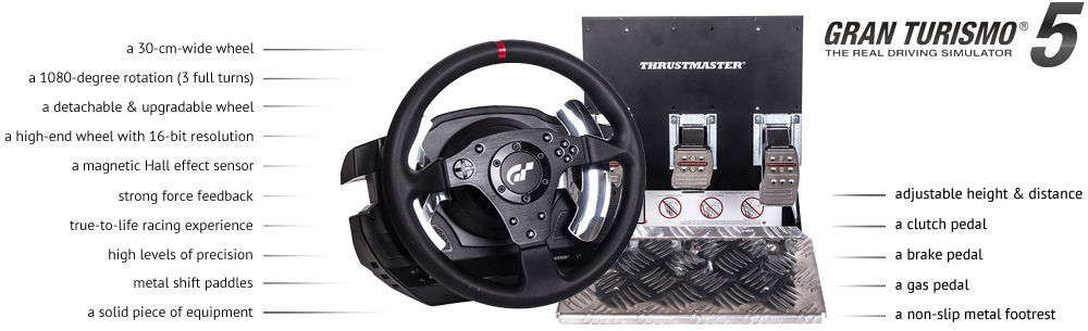 Gran Turismo 5 (GT 5) Steering Wheel