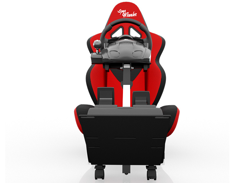 Driving Simulator set: The Logitech GT mounted on an OpenWheeler Gaming Seat