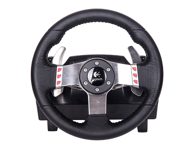 The Logitech G27 wheel