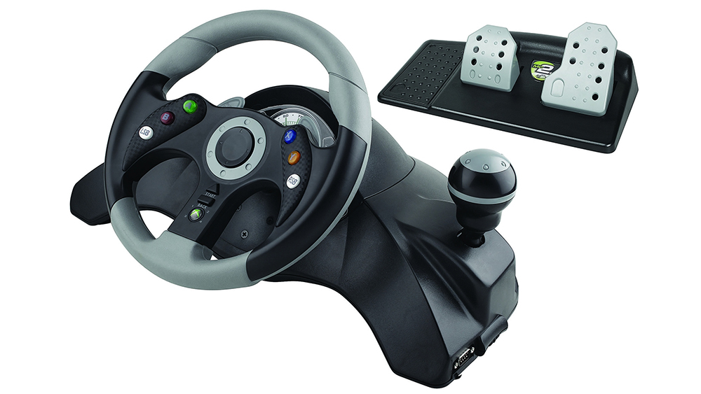 A review of the Mad Catz MC2 racing wheel for Xbox 360/PC