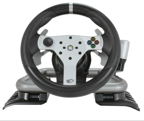 Wireless FFB Wheel for Xbox 360's in-game performance
