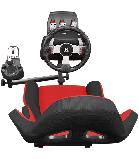 A PlayStation 3® & PC-Compatible Gaming Seat
