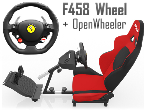 OpenWheeler plus F458 Ferrari Italia Wheel Bundle