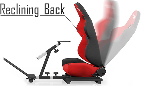 A Reclining Seat Back Offering Strong Shoulder Support