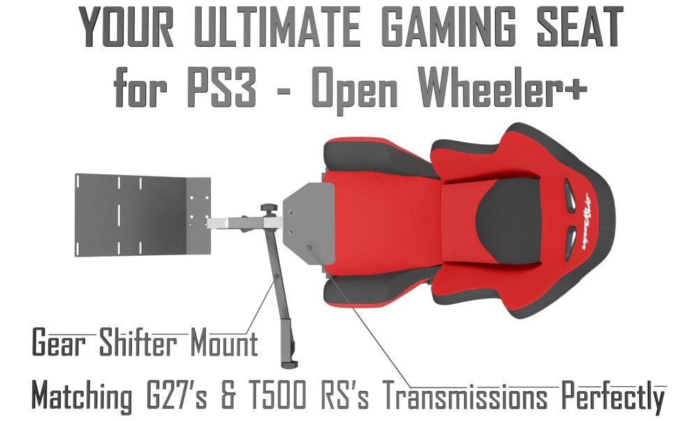 OpenWheeler+ - your ultimate Gaming Seat for PS3