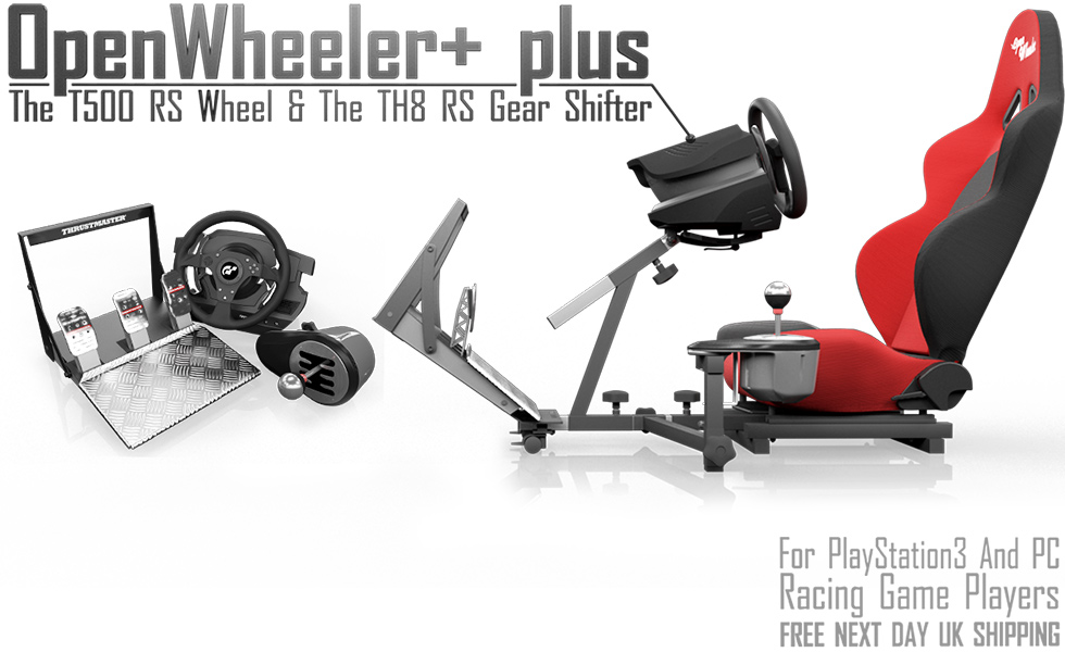 OpenWheeler+ plus the T500 RS wheel & the TH8 RS gear shifter