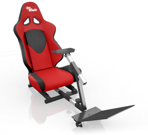 The OpenWheeler simulator seat: a piece of cake to clean, no maintenance required