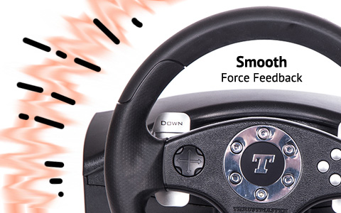 The RGT Force Feedback Clutch wheel