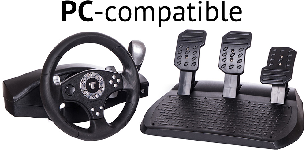 Thrustmaster's RGT Force Feedback Clutch racing wheel is PC-compatible
