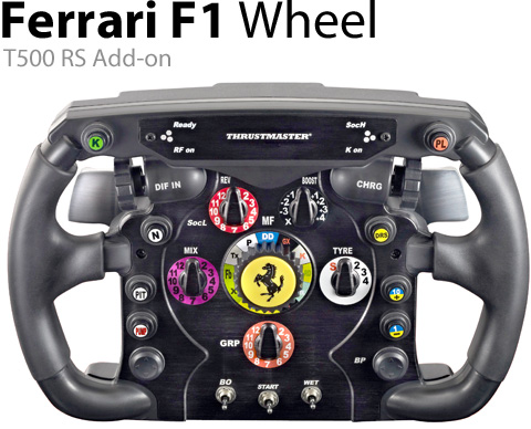 The Ferrari F1 Wheel - A T500 RS Add-on