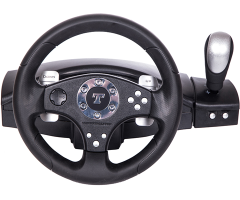 The RGT Force Feedback Clutch Racing Game Wheel