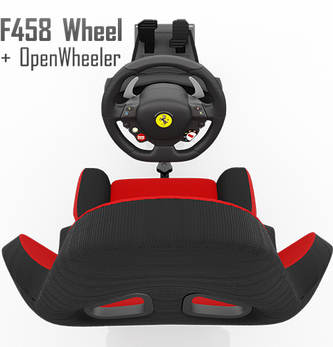 OpenWheeler + the Ferrari 458 Italia Wheel