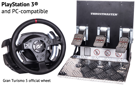 Technical data about the Thrustmaster T500 RS racing wheel