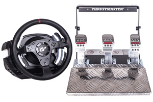 Thrustmaster T500 RS wheel with TH8RS gear shifter