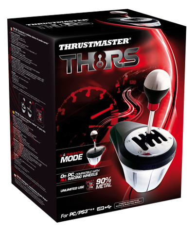 Thrustmaster TH8RS gearbox layout and unpacking - items in the package, overall design.