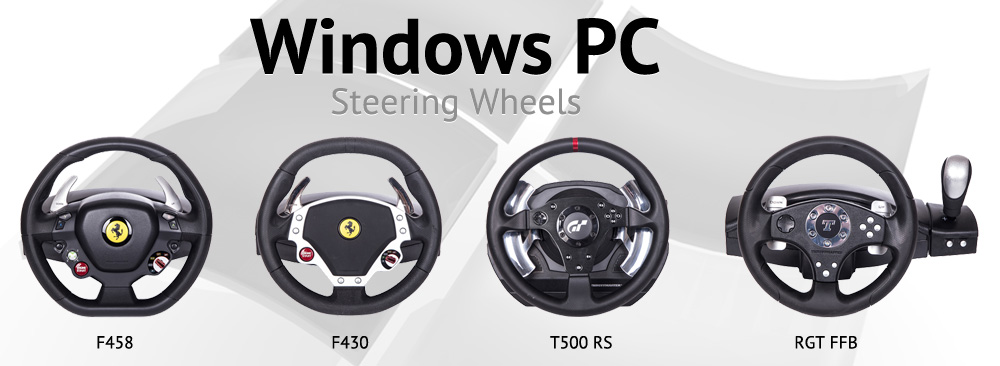 Steering Wheels for Windows PCs