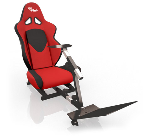 A PlayStation 3®, XBOX 360®, Wii® & PC-Compatible Racing Game Seat